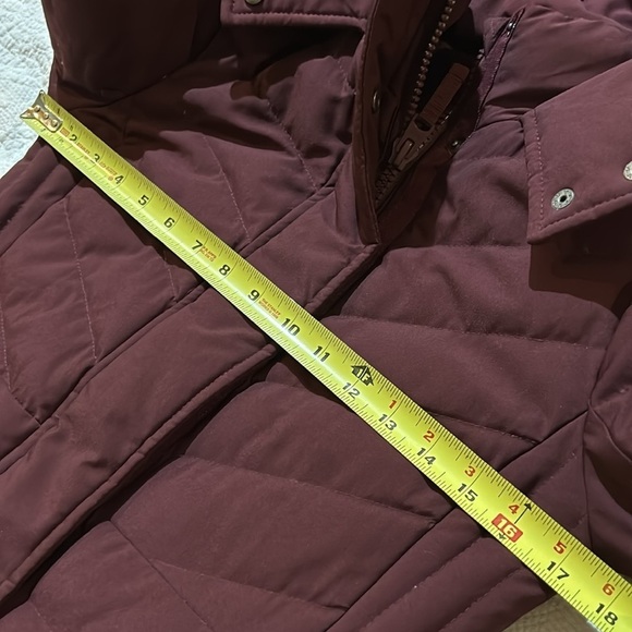 A&F long Down Insulated wind/water Resistant Coat with Hood. XXS - Picture 11 of 12